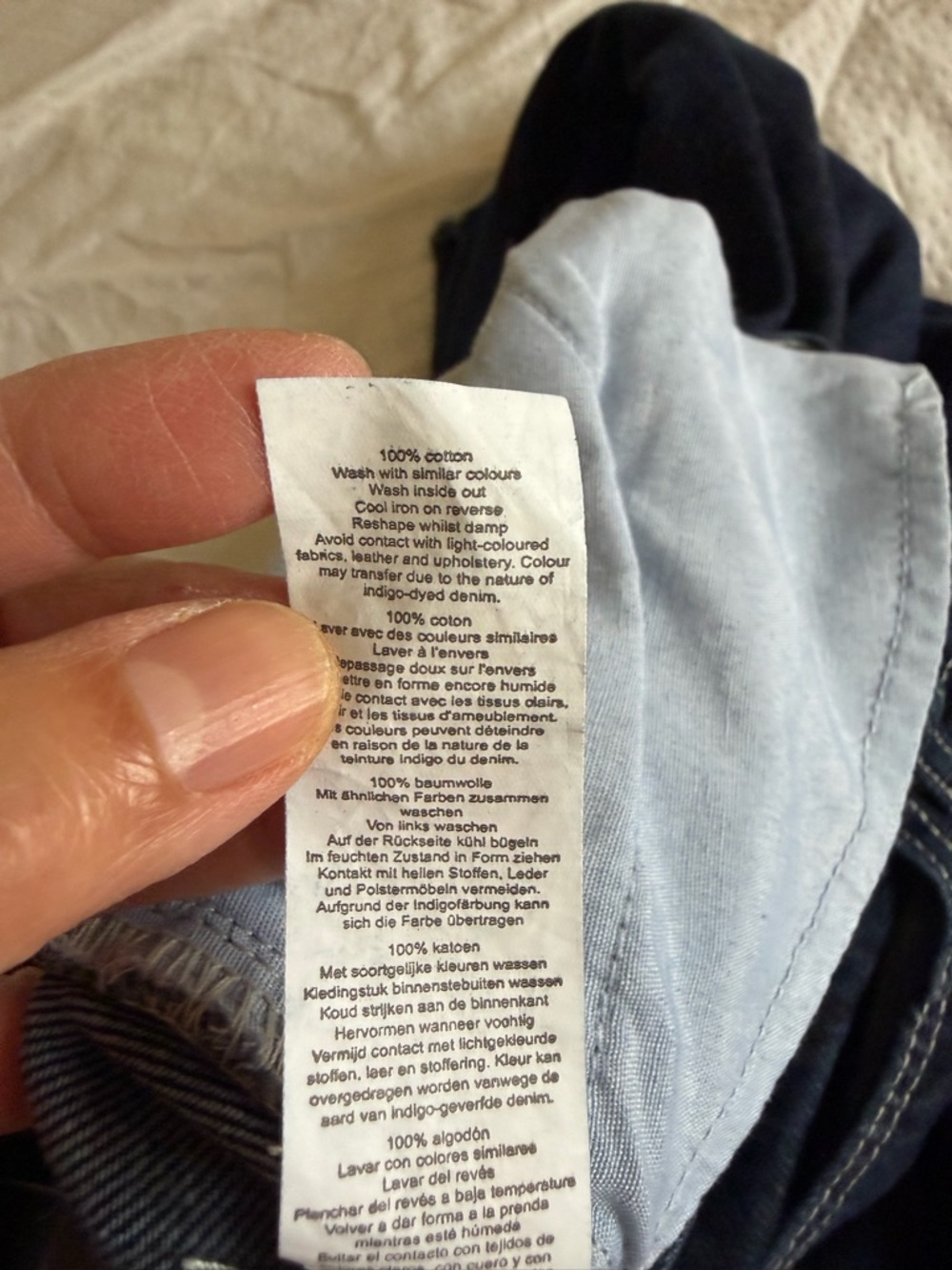 Boohoo x Madison Beef Dark Wash split hem Jeans with rip knee - Picture 6 of 9